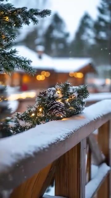 Enchanting Winter Scenes: Cabins, Pools, and Cozy Nooks