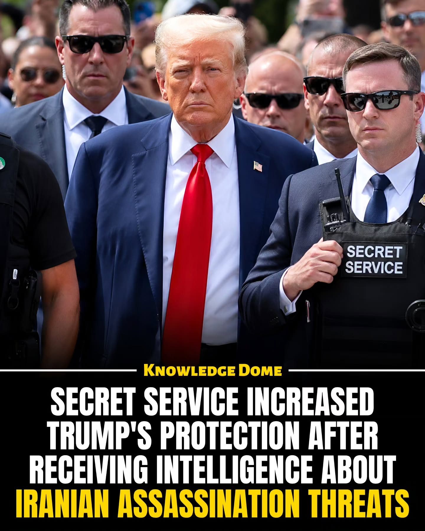 Iranian Assassination Threats Prompt Trump Security Boost