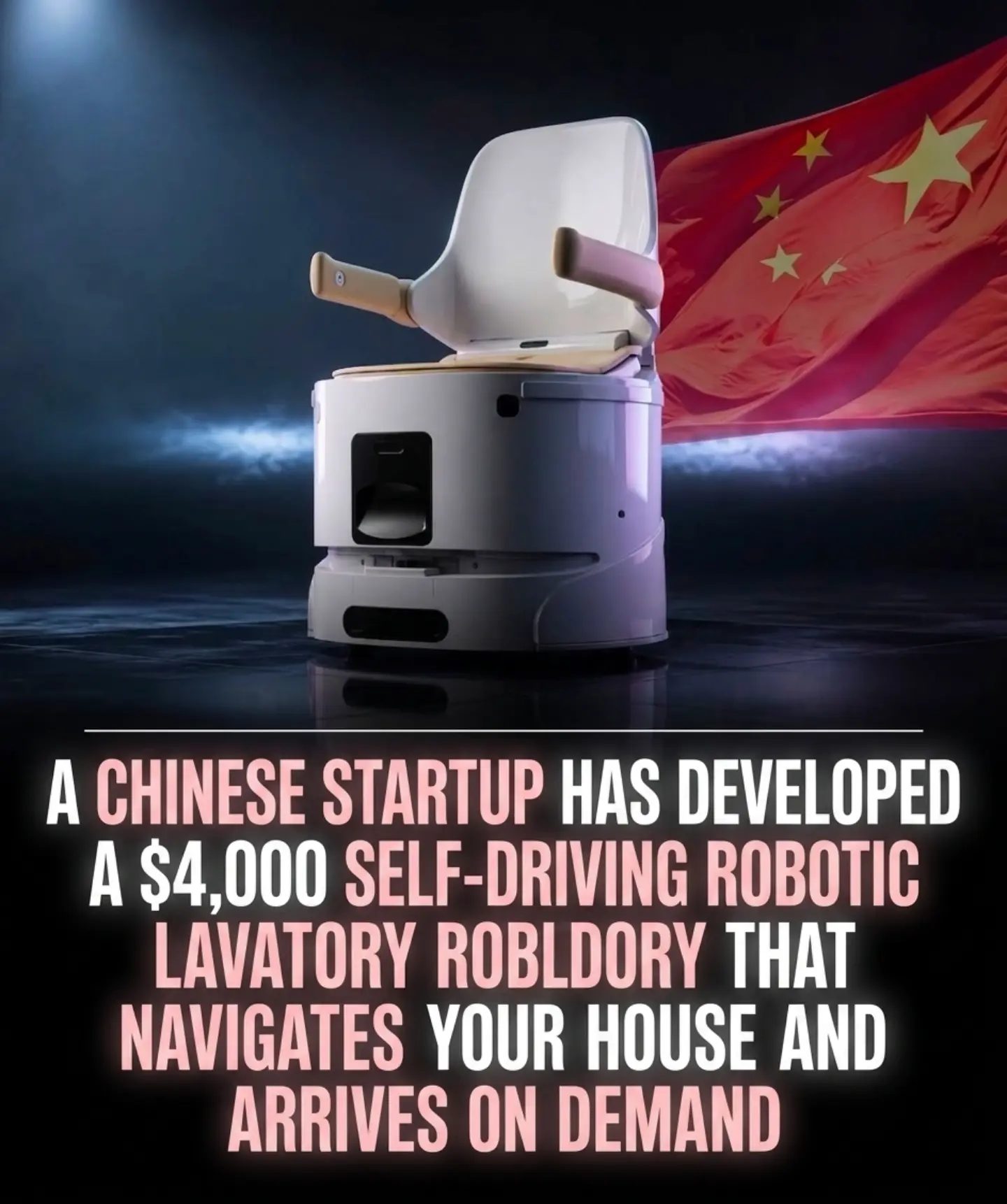 Chinese Startup Debuts $4,000 Self-Driving Robotic Lavatory