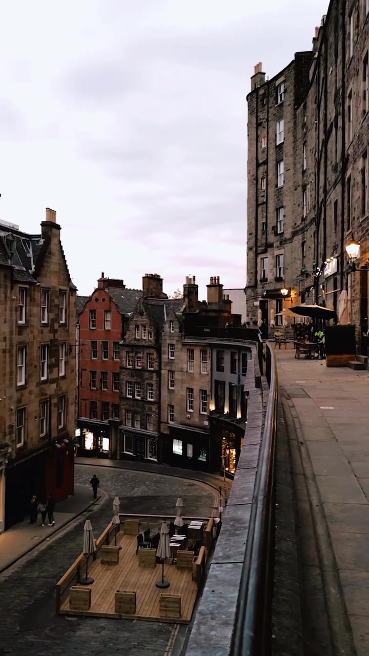 Edinburgh's Historic Cityscape View