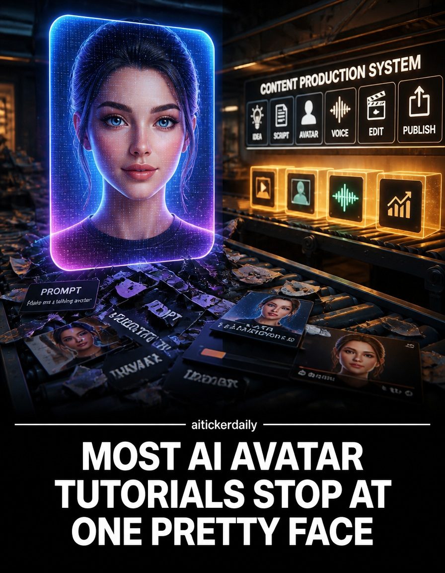How to Turn AI Avatars into a Repeatable Content System