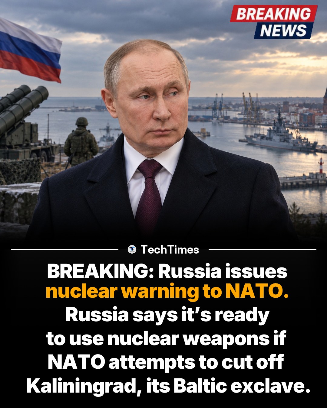 Russia's Nuclear Warning to NATO Over Kaliningrad