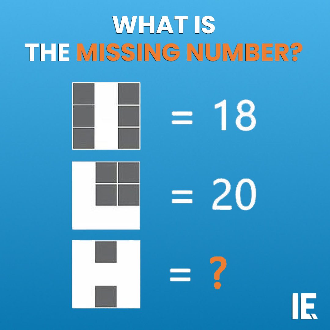 Solve the Visual Missing Number Puzzle