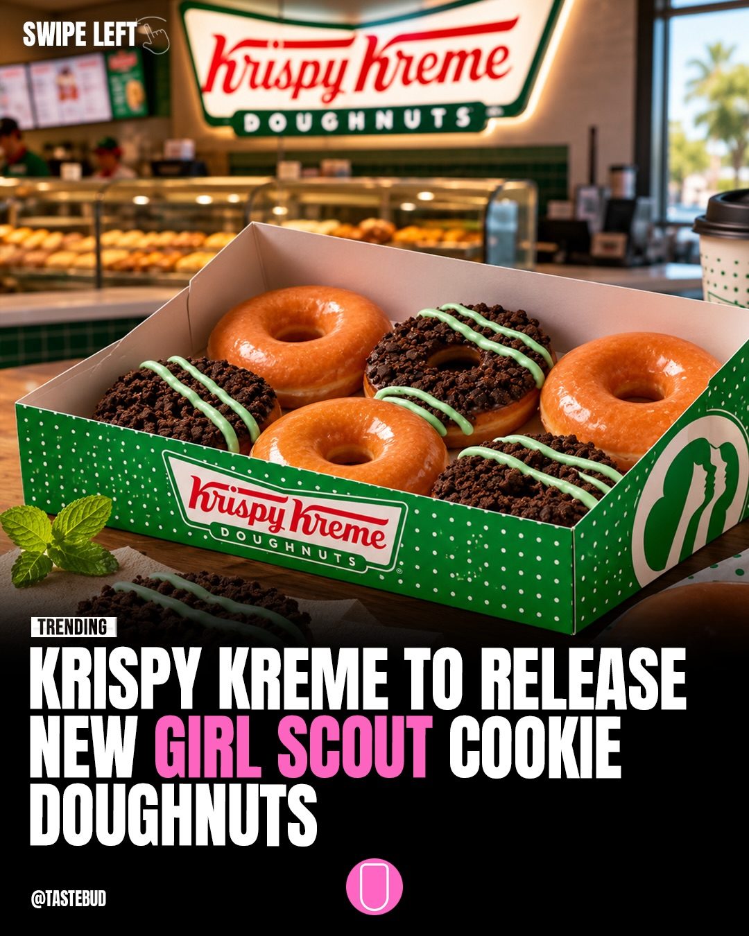 Krispy Kreme Girl Scout Doughnuts Returning