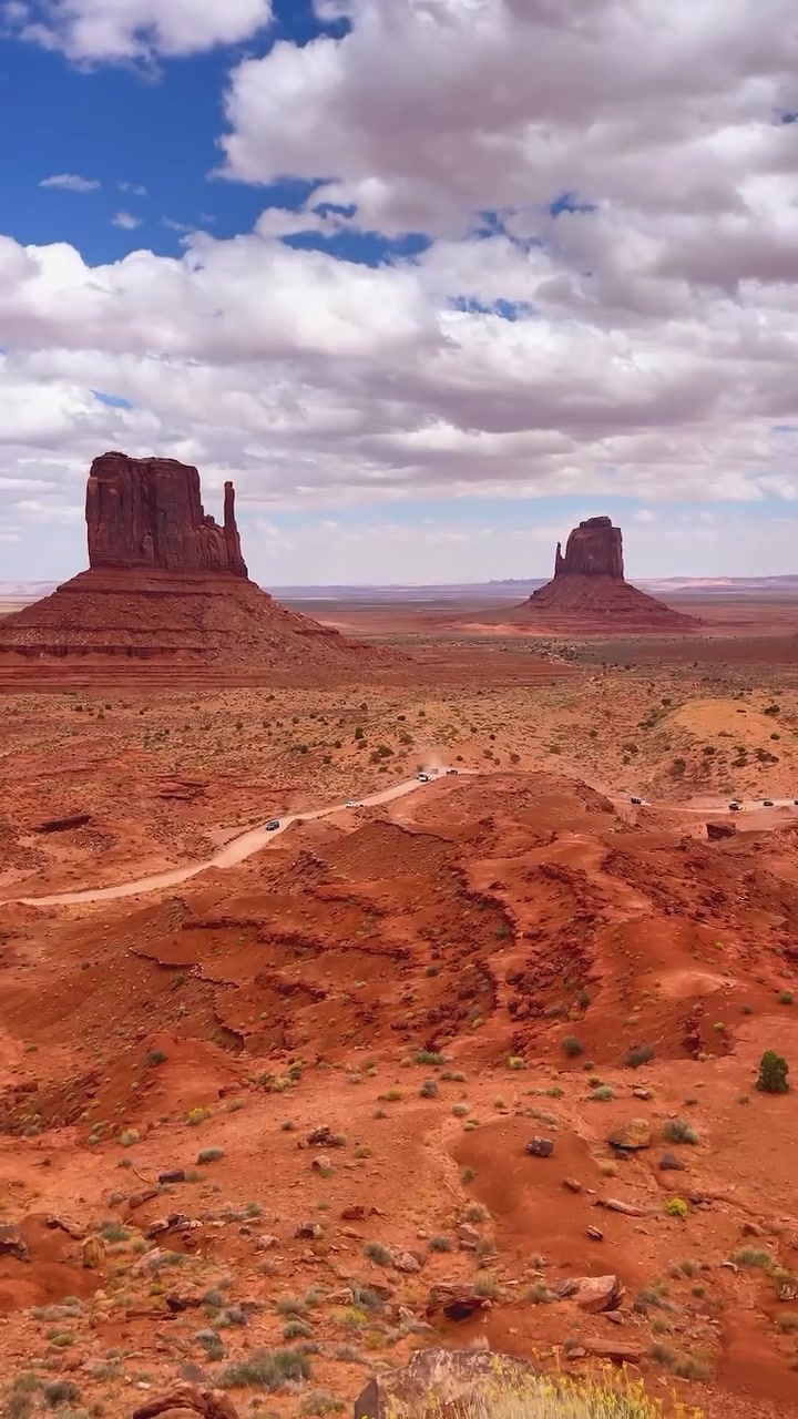 Monument Valley's Iconic Red Buttes and Mesas
