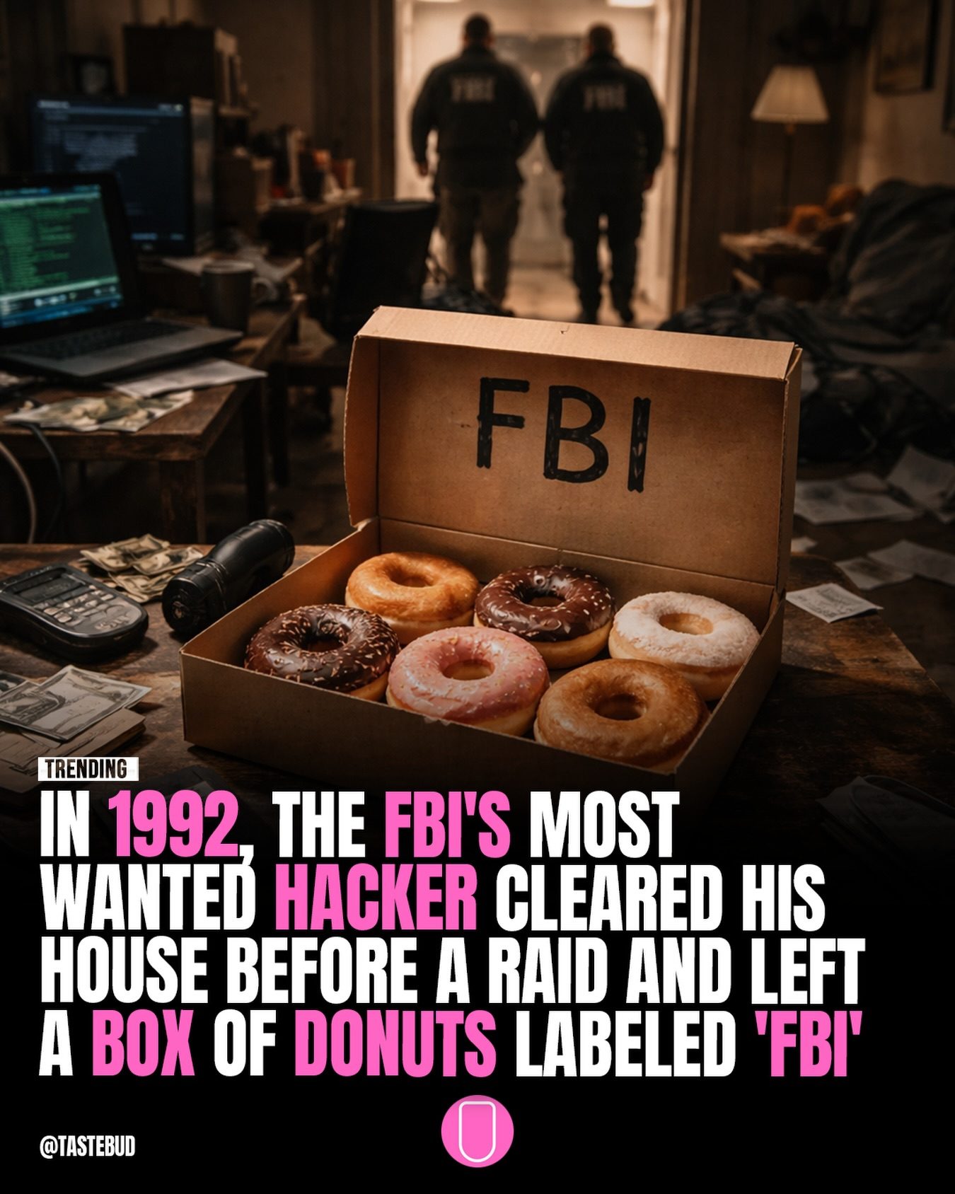 Labeled Donuts: Hacker’s Surprising FBI Raid Prank