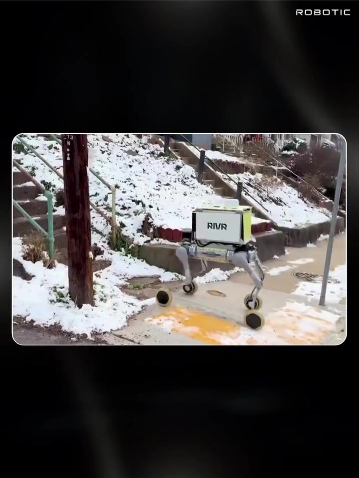 RIVR's Robotic Dog: Revolutionizing Last-Mile Delivery