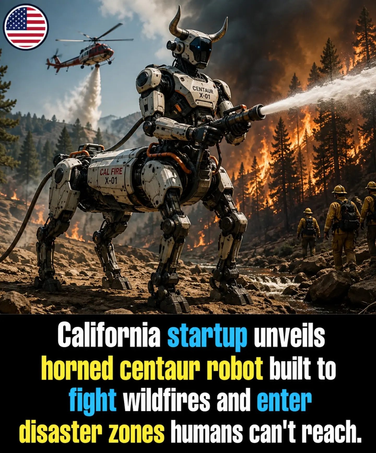 CAL FIRE's Wildfire-Fighting Robot