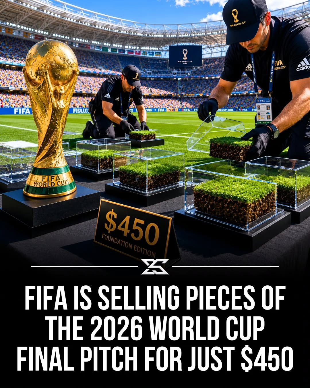 FIFA Selling 2026 World Cup Pitch Pieces as Collectibles