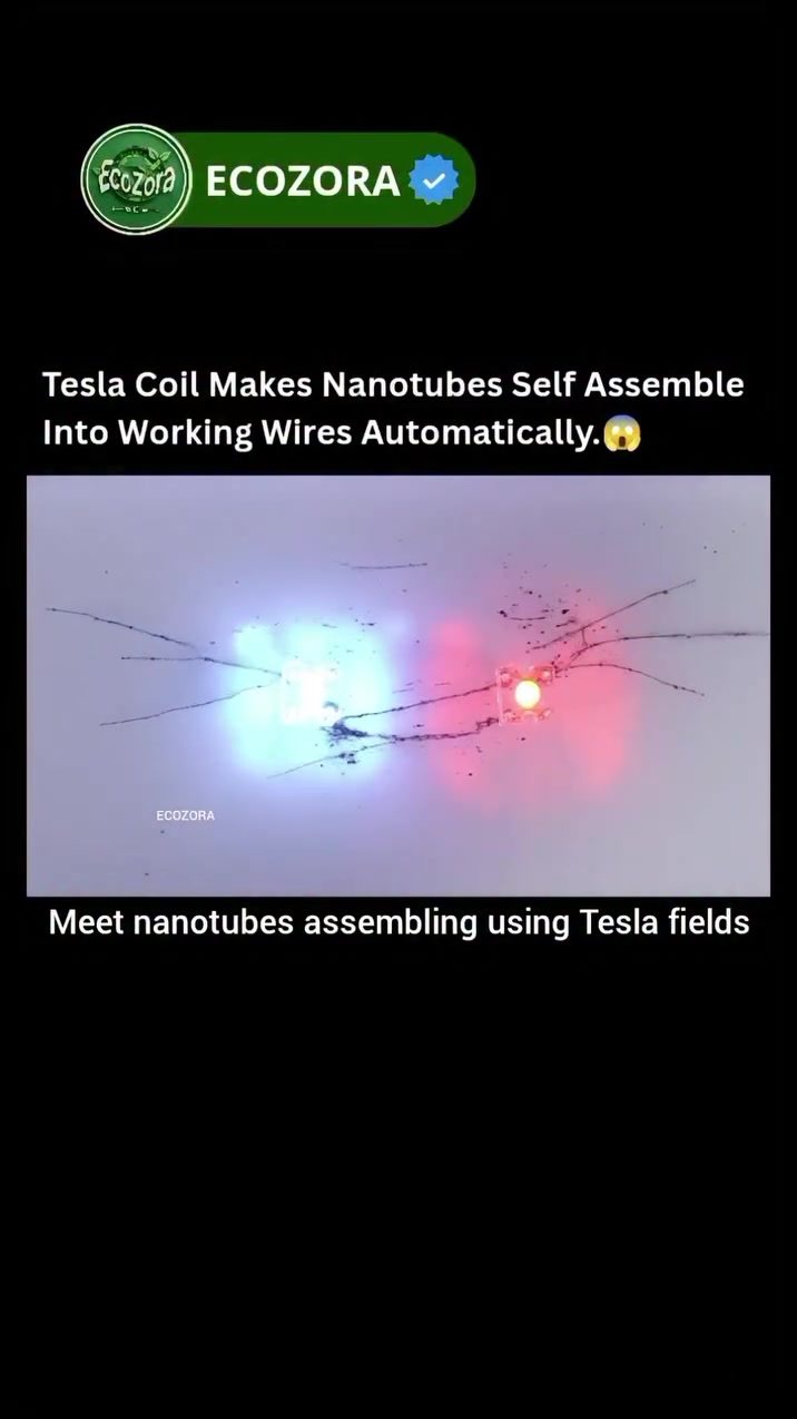 Nanotube Self-Assembly: Watch Tiny Wires Build in Tesla Fields