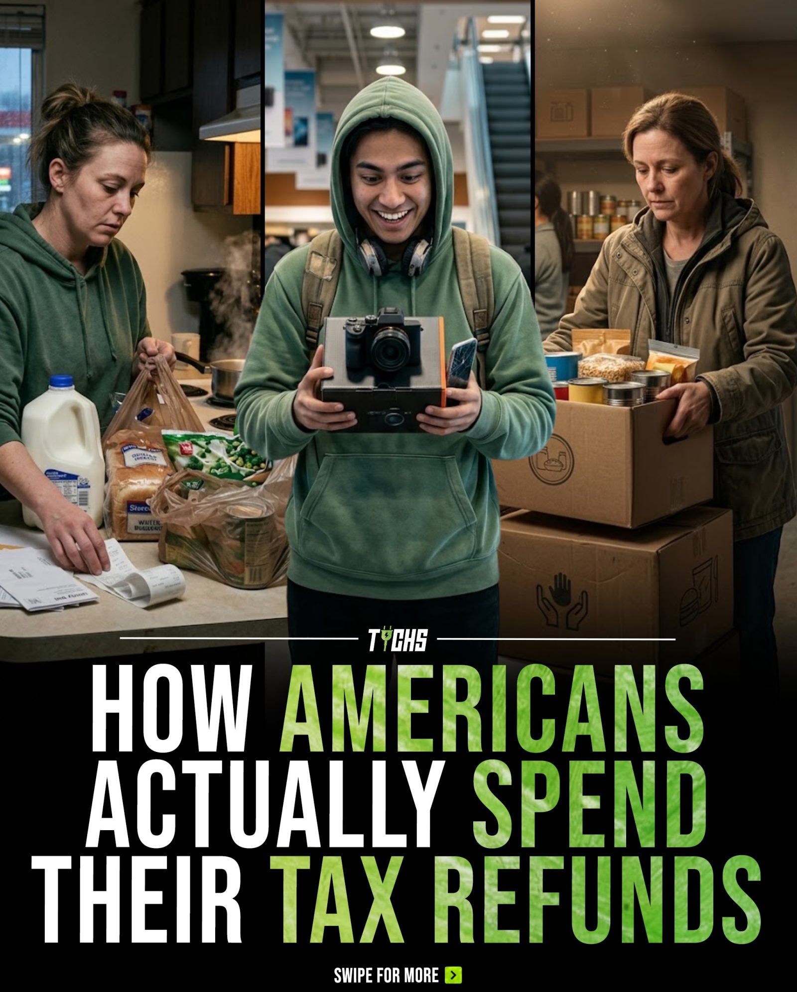 Americans Prioritize Savings, Debt, and Essentials with Tax Refunds