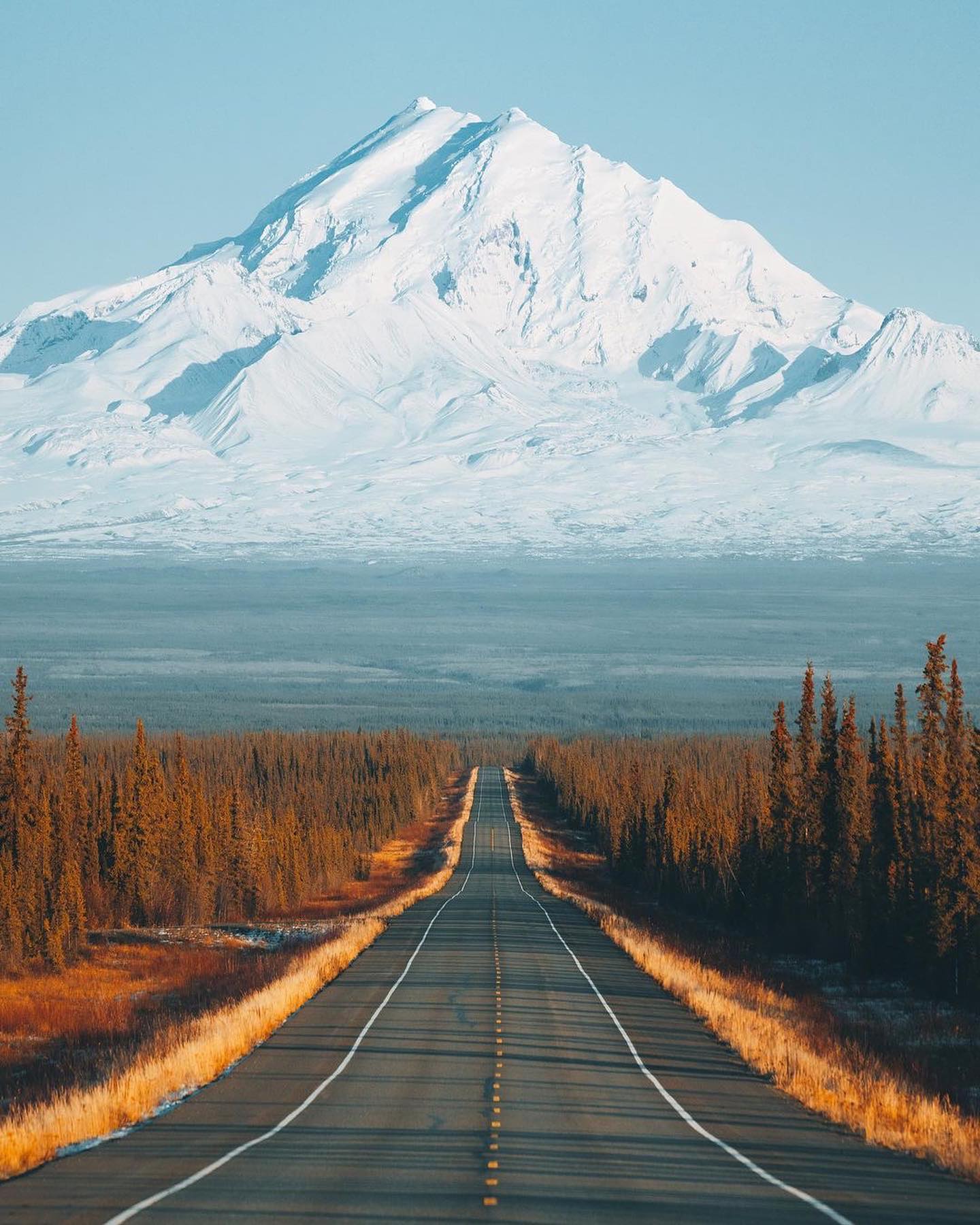 Mountain Road View Photography Tips