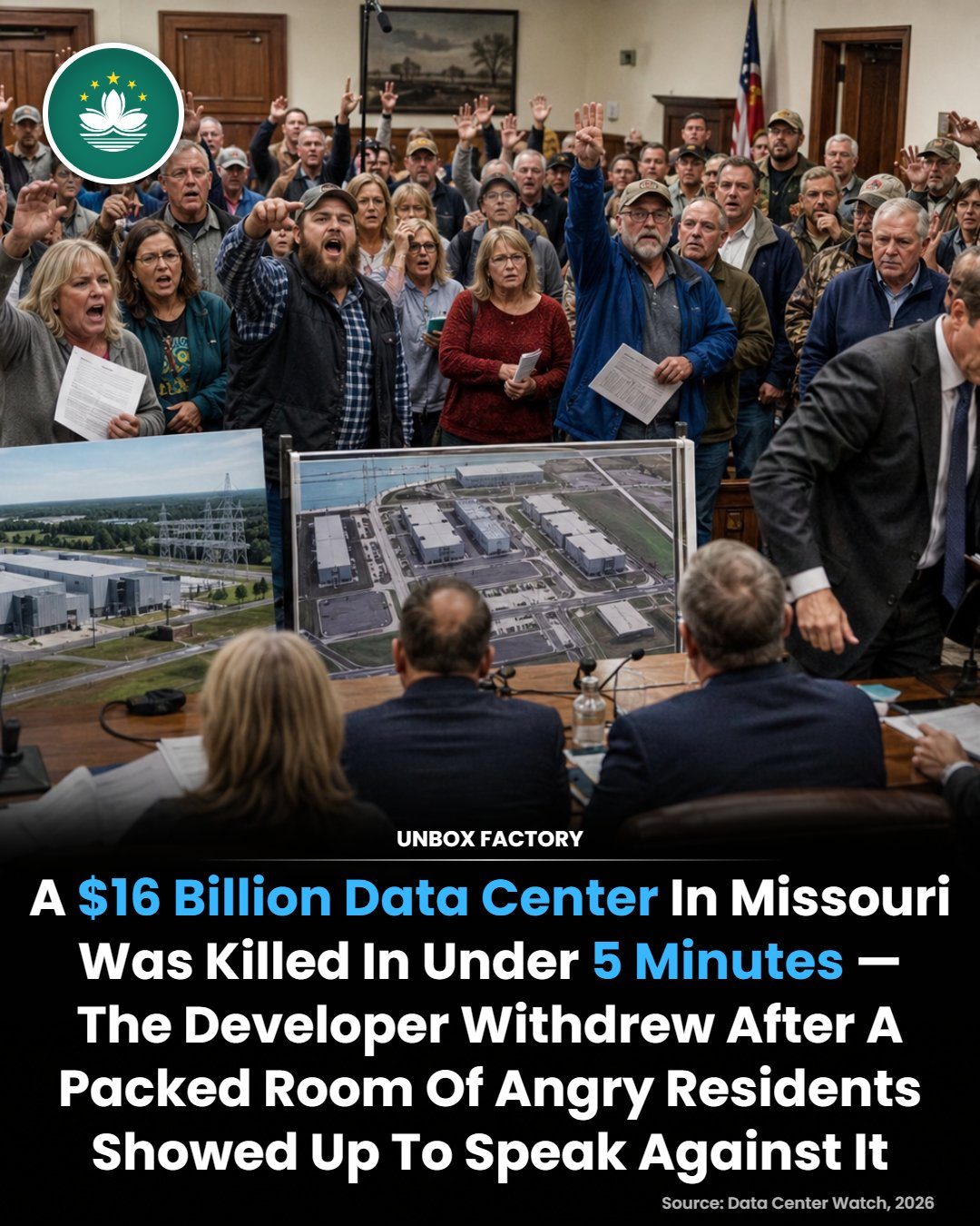 Missouri Residents Successfully Halt $16 Billion AI Data Center