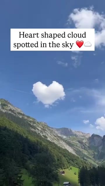 Heart-Shaped Clouds: Nature's Romantic Sky Marvel