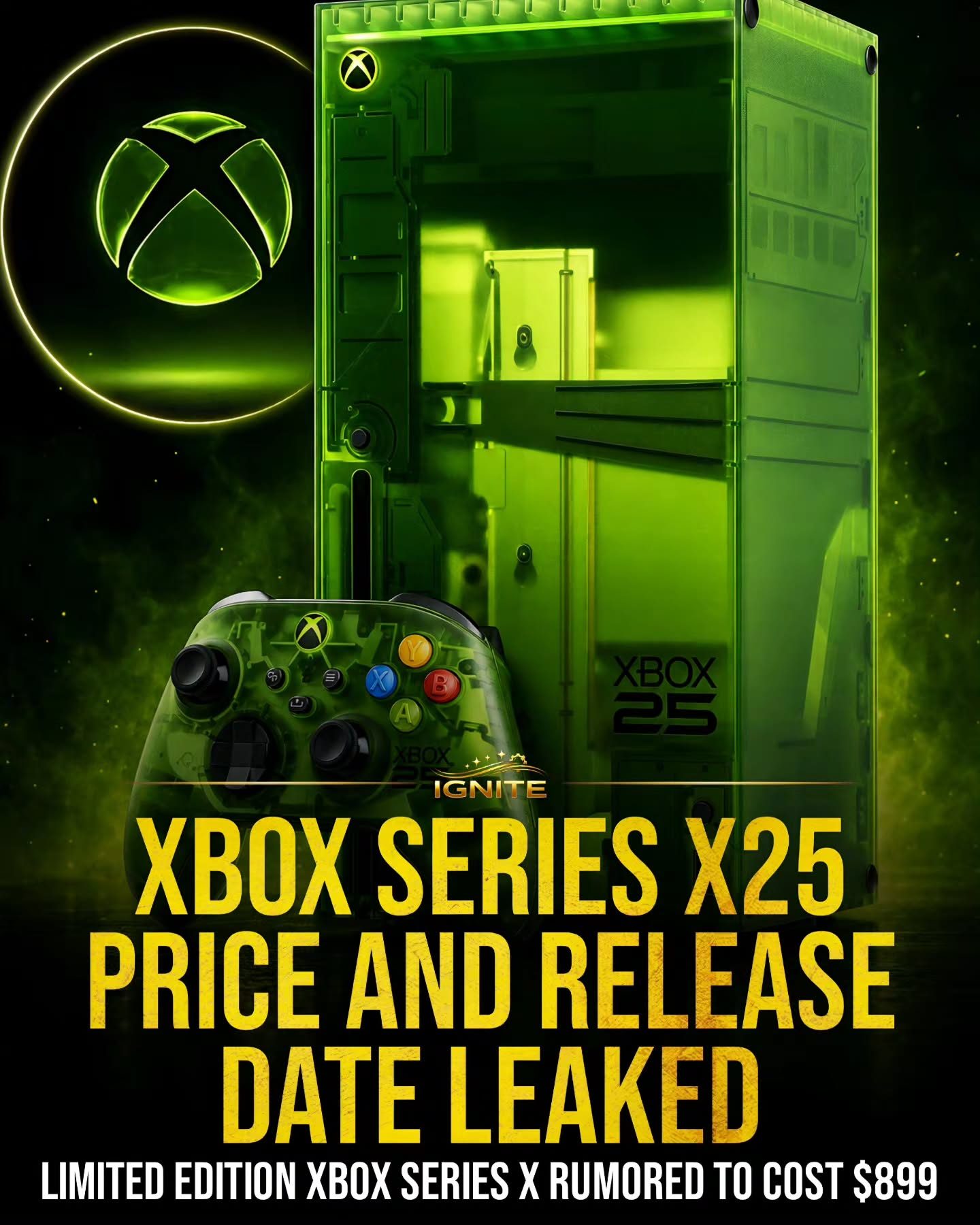 Xbox Series X25: Limited Edition with a Green Twist
