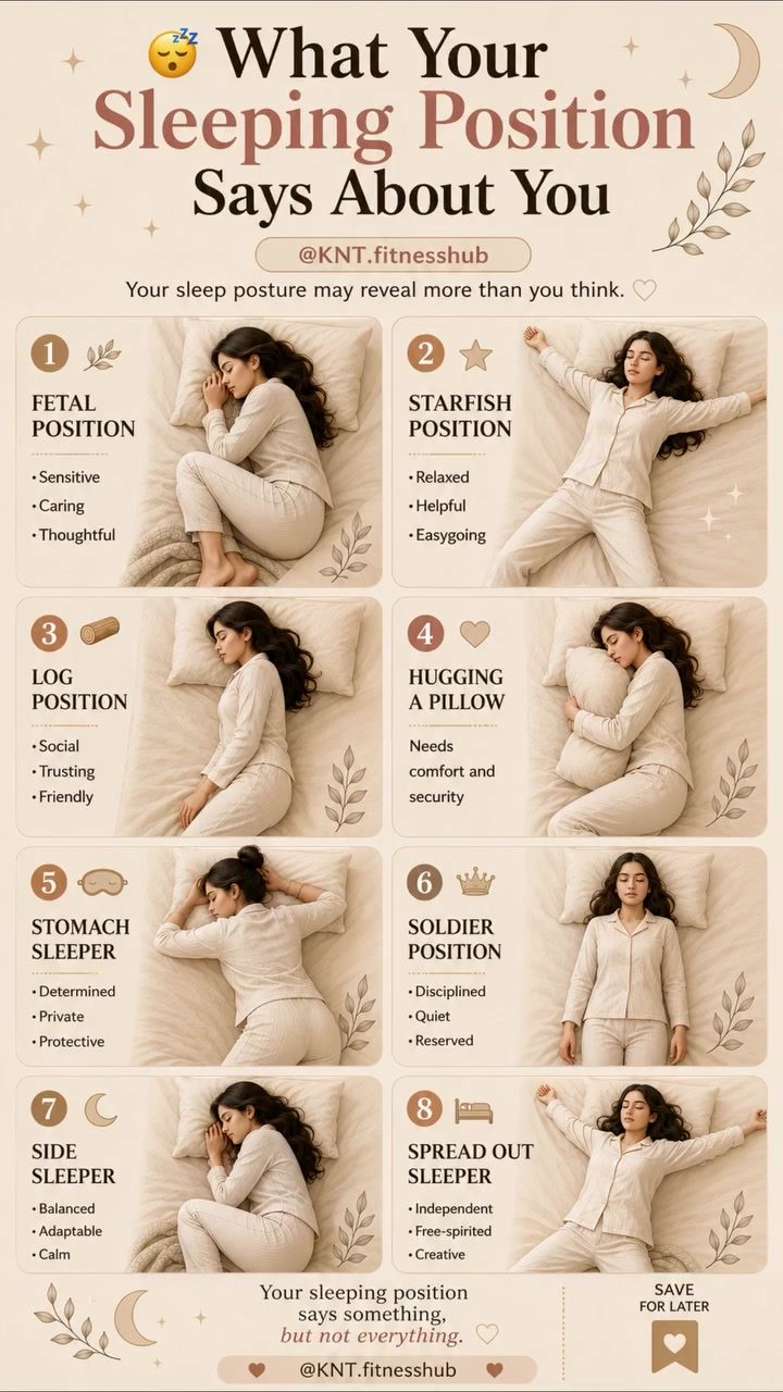 Sleeping Positions: What Your Favorite One Says About You