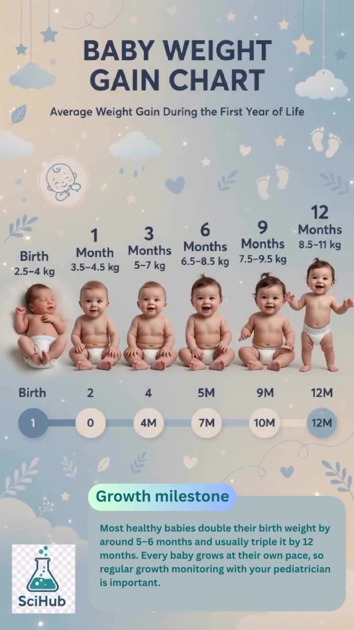 Understanding Baby Weight Gain: First Year Milestones