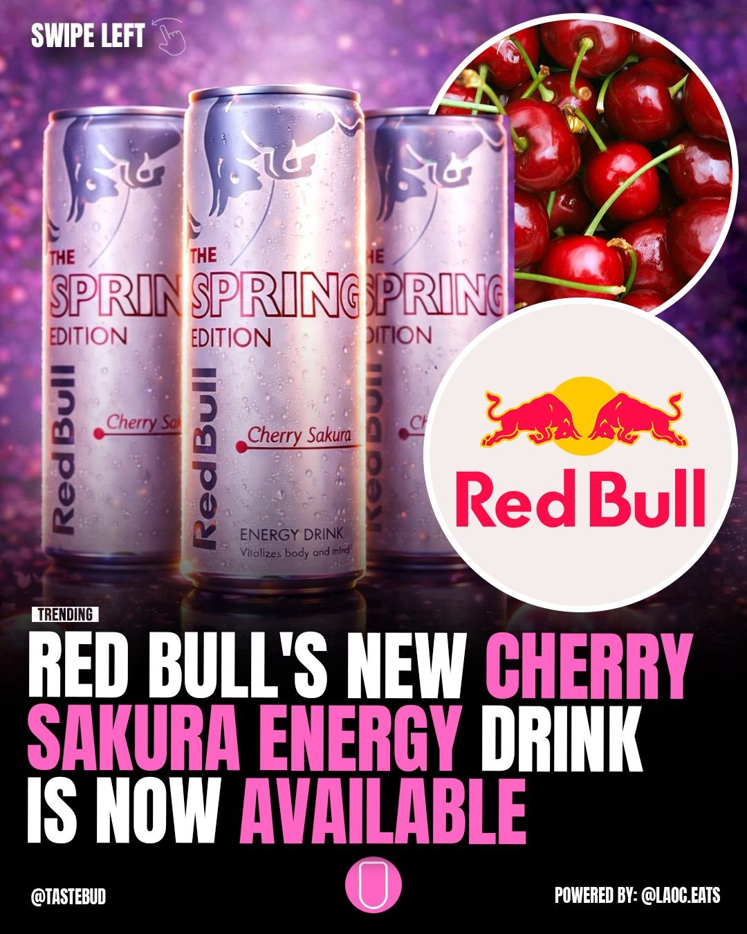Experience the Blossoming Taste of Red Bull Cherry Sakura