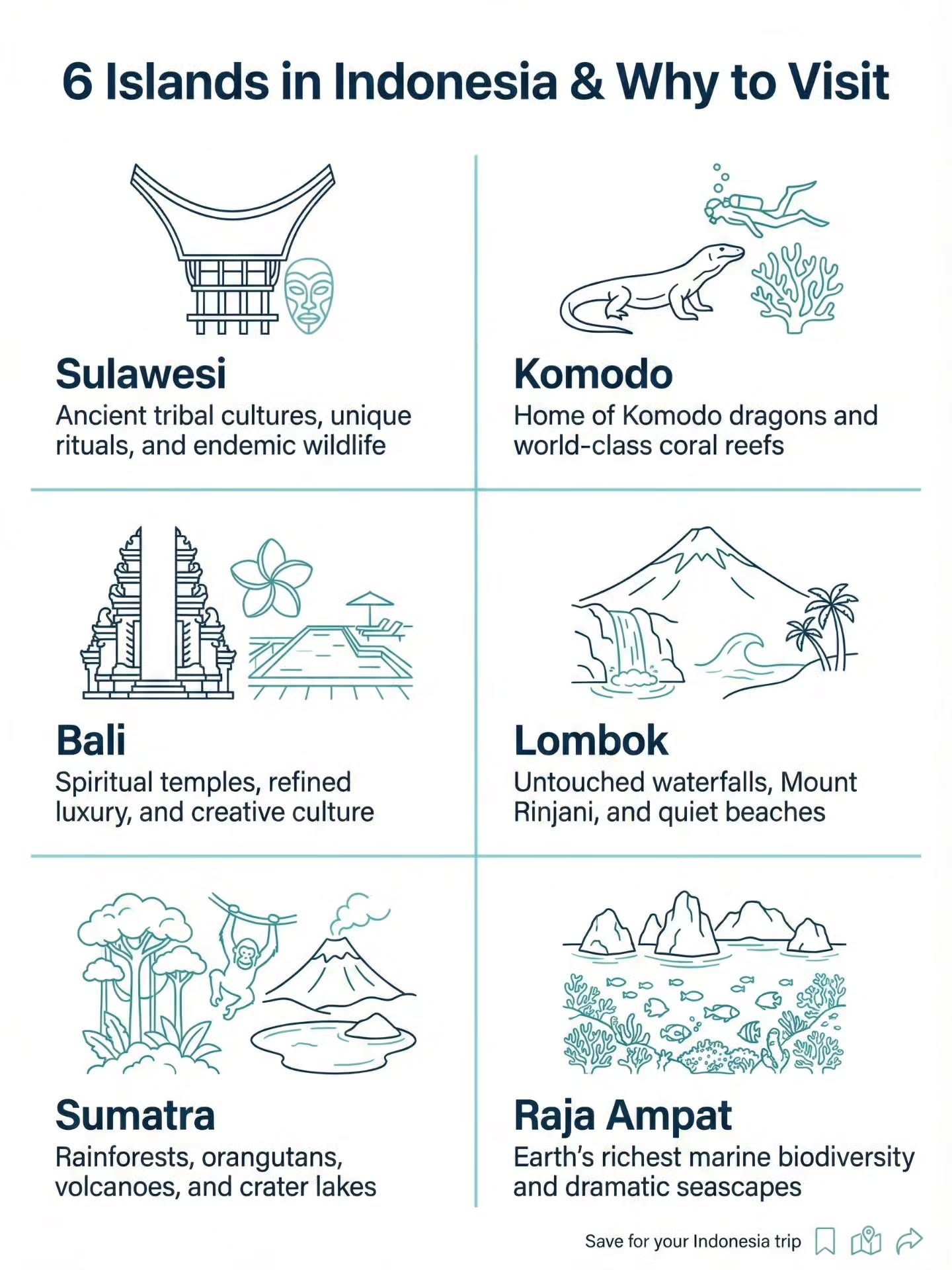 Discover Indonesia: Six Must-Visit Islands
