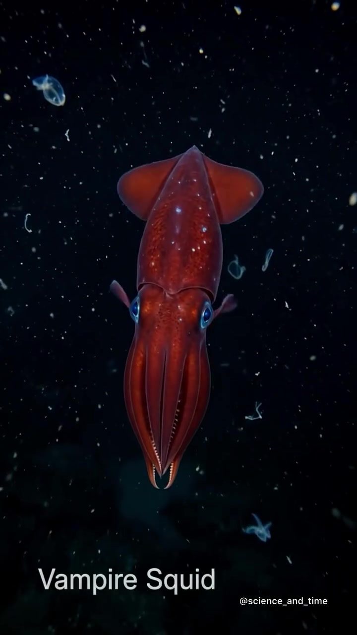 The Vampire Squid's Remarkable Adaptations in the Deep Ocean