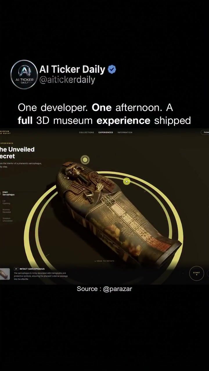 Why an Interactive 3D Sarcophagus Experience Marks a New Era for Museums
