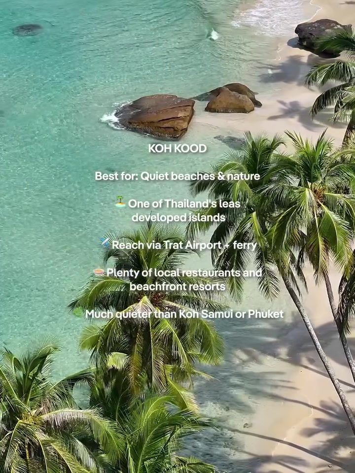 Discover Thailand's Hidden Gems: Koh Kood, Koh Chang, and Koh Mak