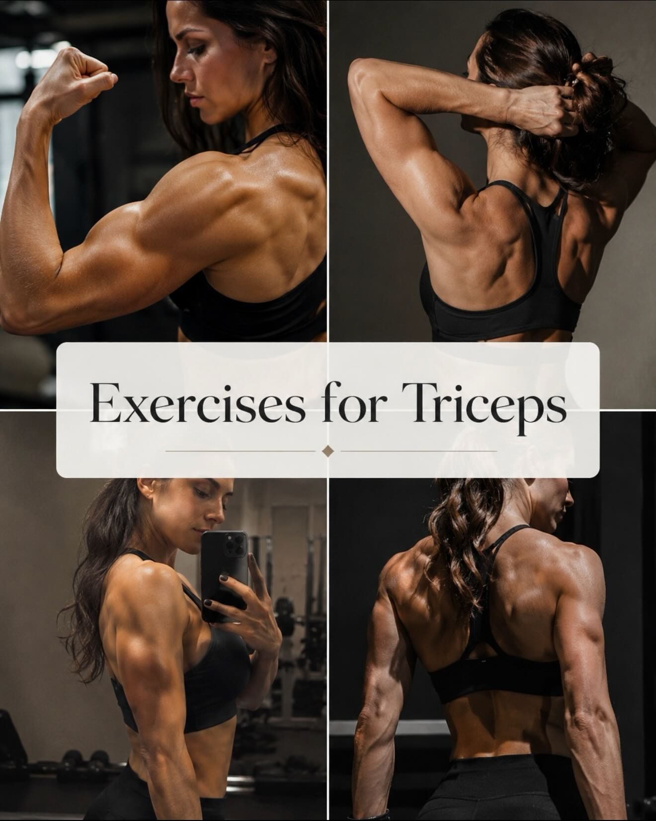 Master Triceps: Top Exercises for Strong, Defined Arms