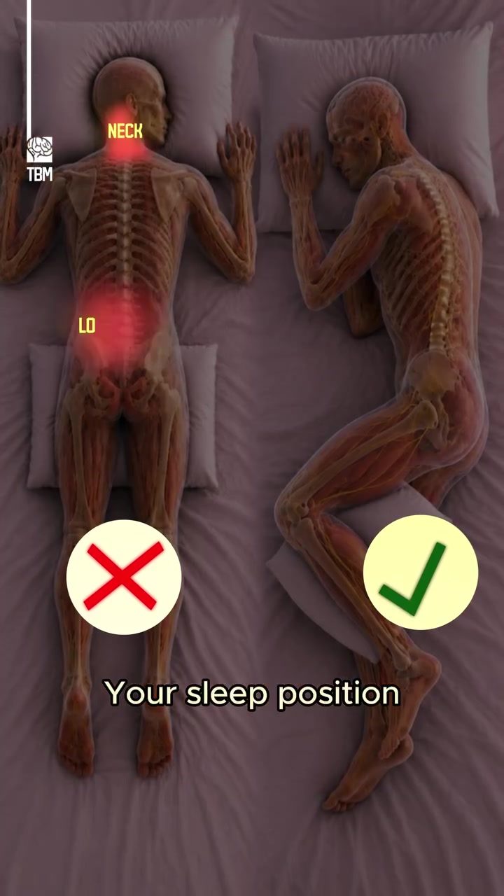 Sleep Position's Effect on Your Spine and Muscles