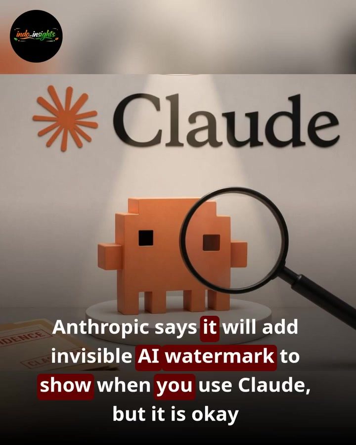 Anthropic Adds Invisible Watermark to Claude for AI Detection