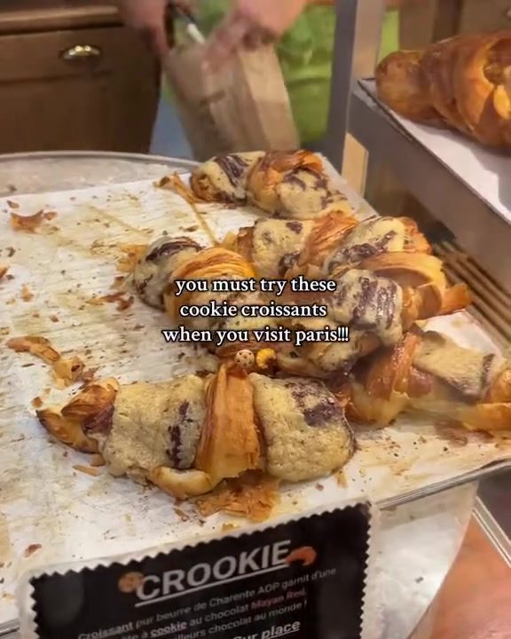 Cookie Croissants: Paris' Must-Try Bakery Hybrid