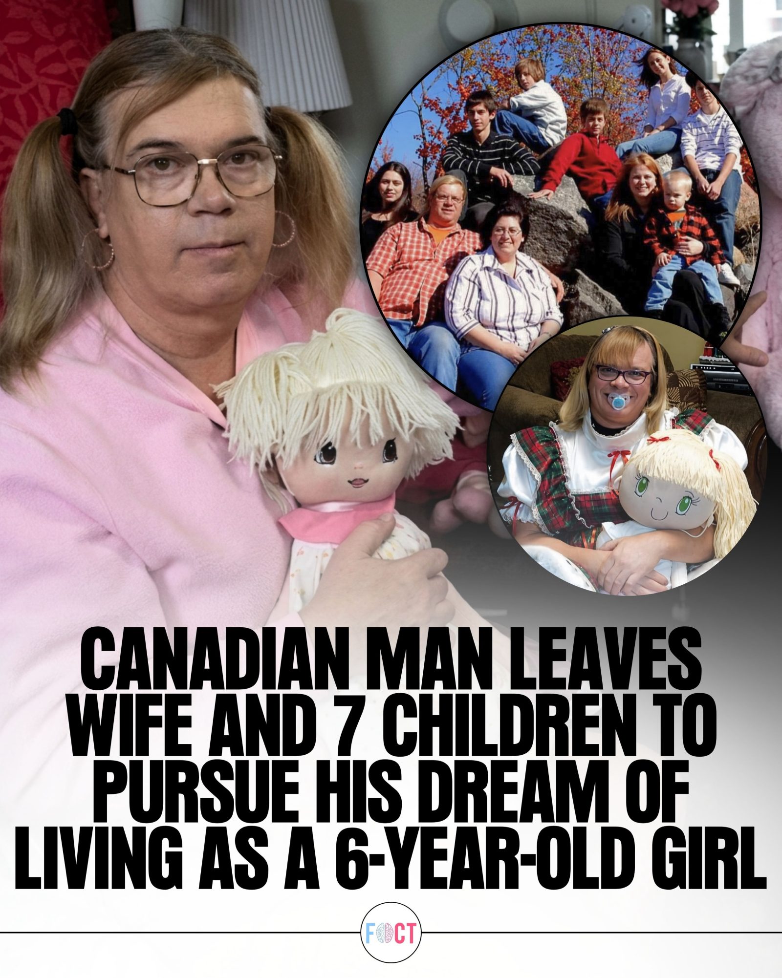 Man Leaves Family to Live as 6-Year-Old Girl