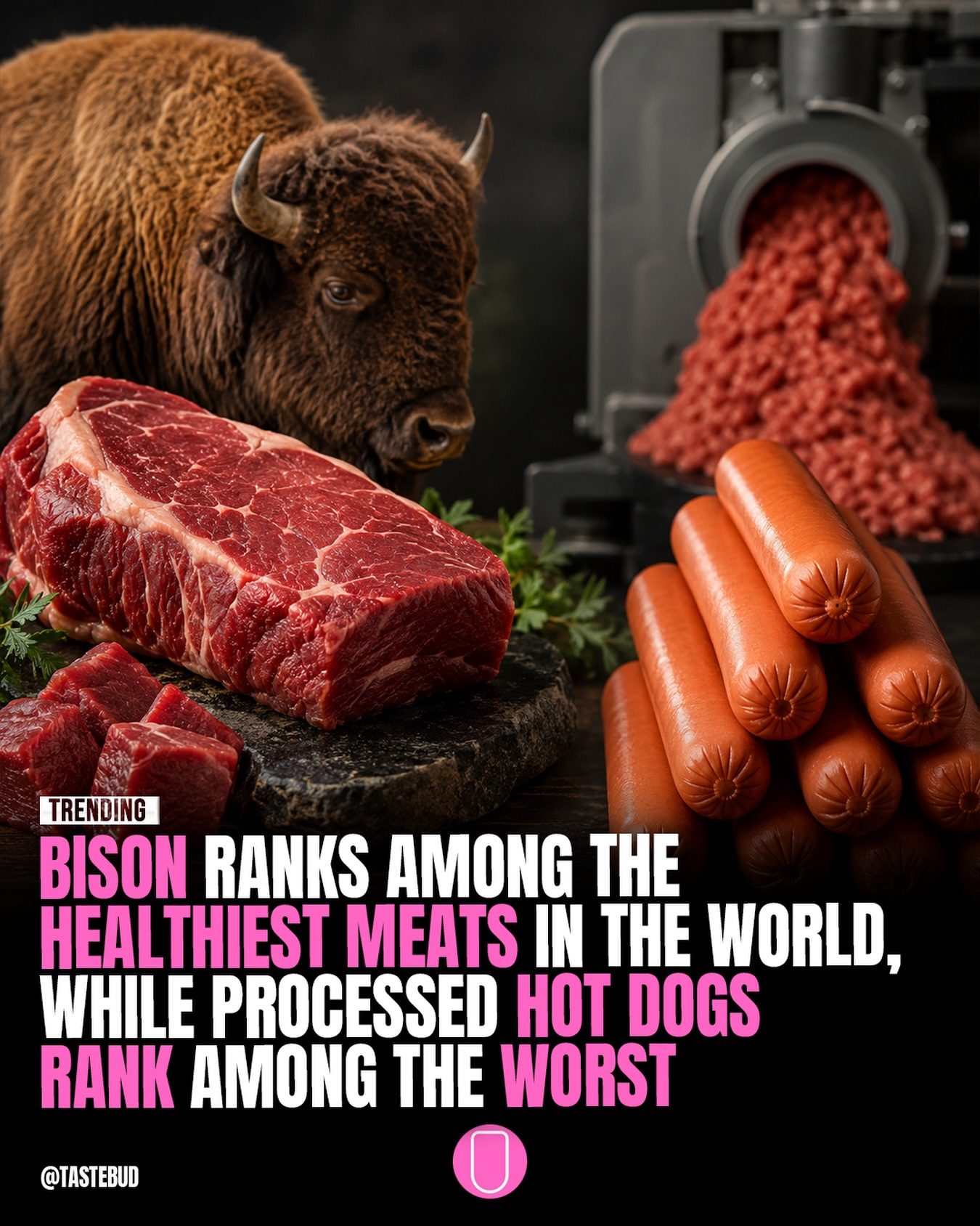 Healthiest Meats: Bison vs Processed Hot Dogs