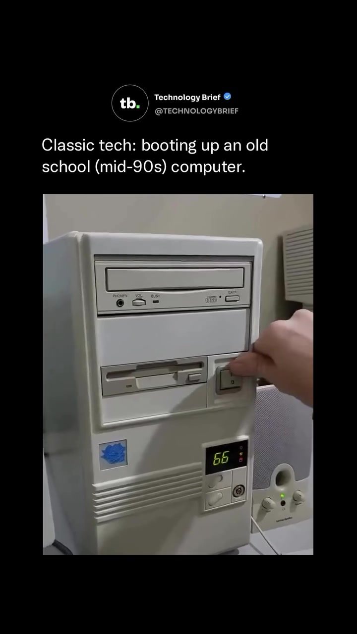 Exploring a Mid-90s Computer Boot-Up: 486DX2 at 66MHz