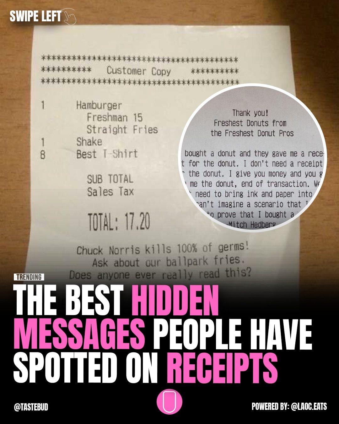 Funny and Heartwarming Hidden Messages on Receipts