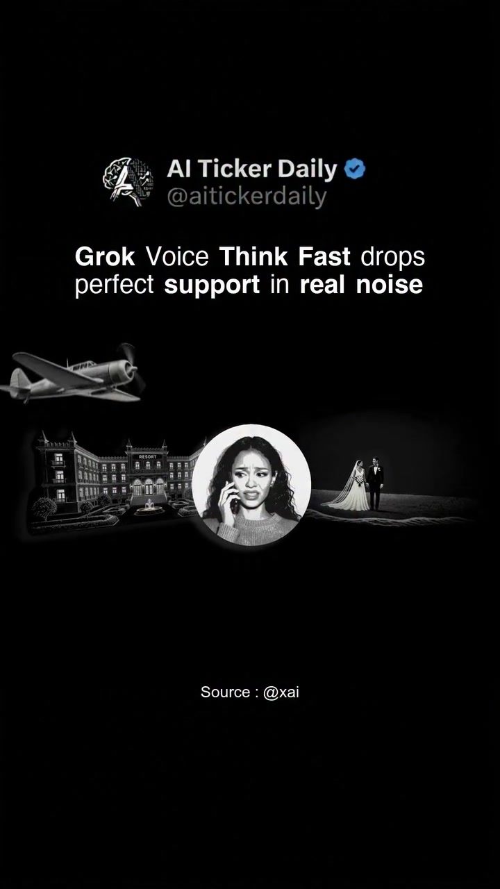 Grok Voice Think Fast: Revolutionizing AI Support in Noise
