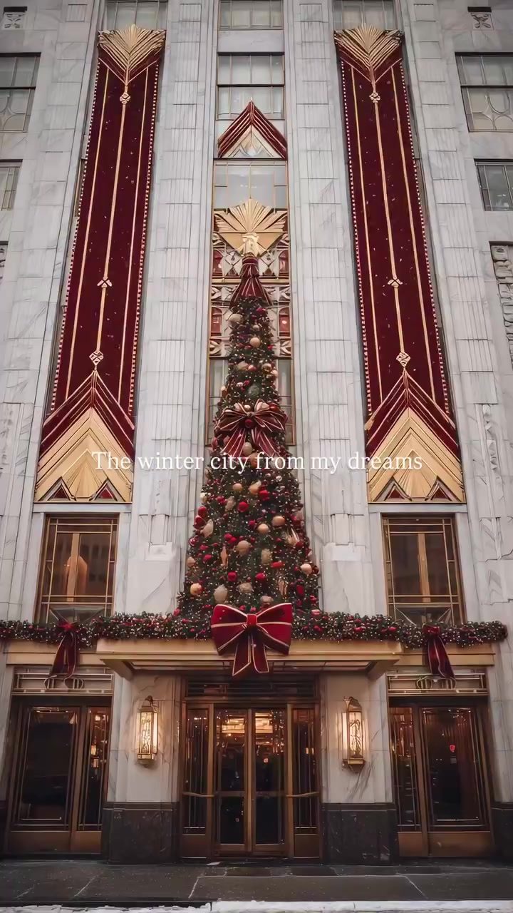 Dreamy Winter Cityscapes and Luxurious Interiors