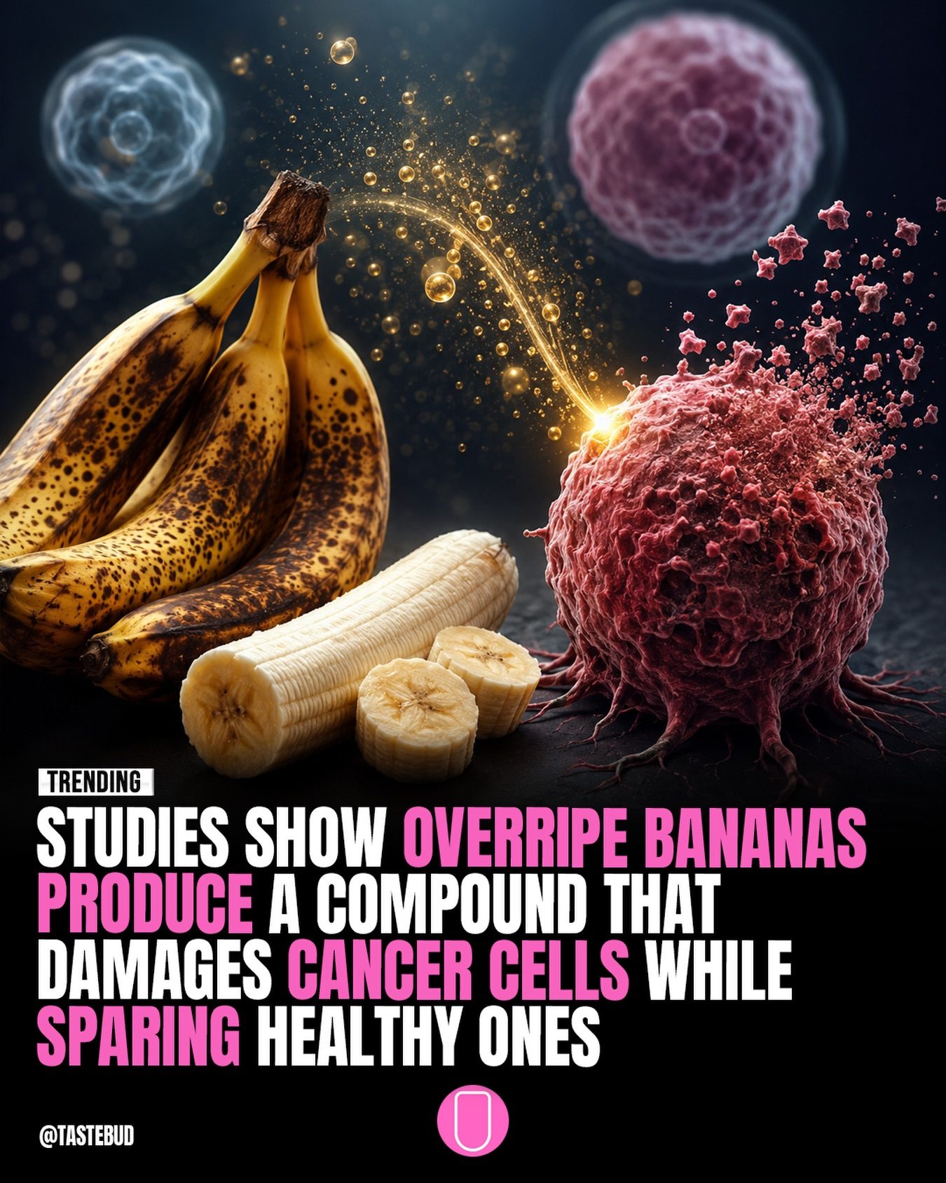 Overripe Bananas: Potential Cancer-Fighting Compound