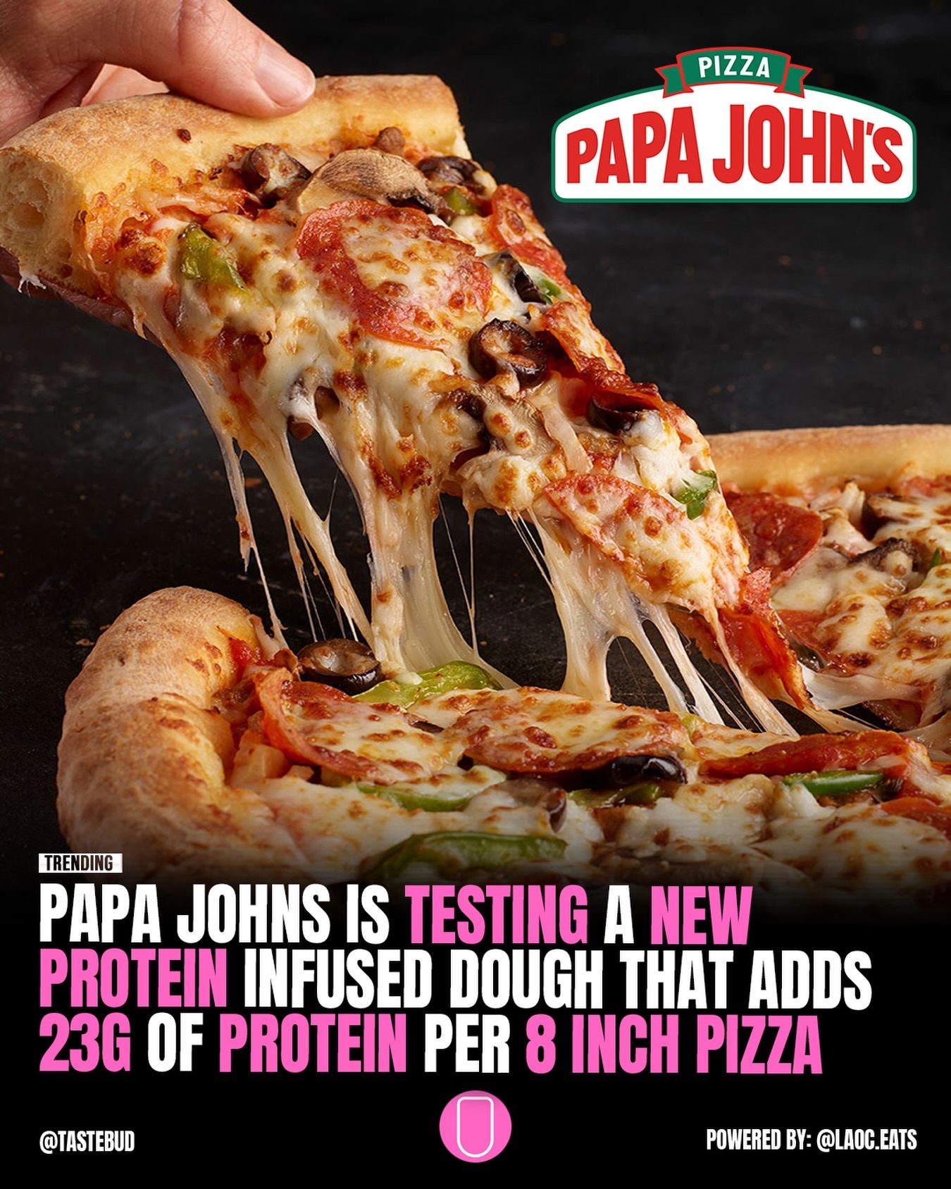 Papa Johns Debuts High-Protein Pizza Crust in Atlanta