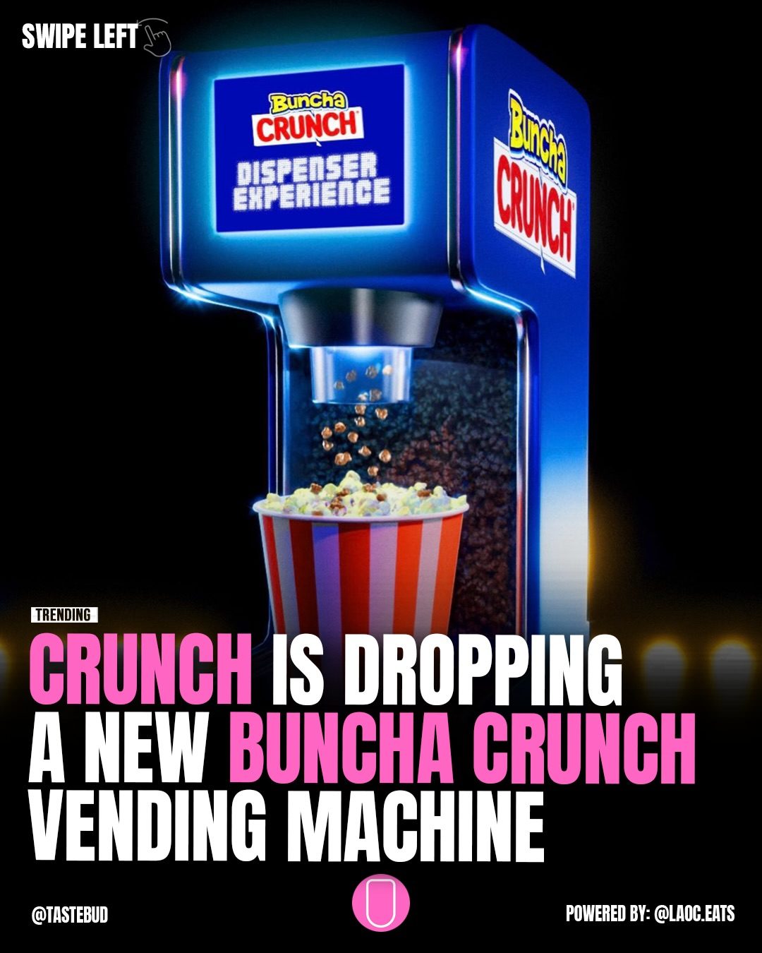 Buncha Crunch Dispenser: A Movie-Style Snack Experience