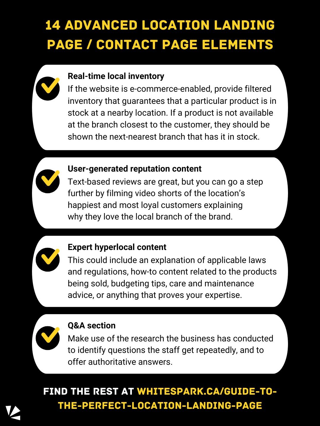 14 Advanced Elements for Superior Location Pages