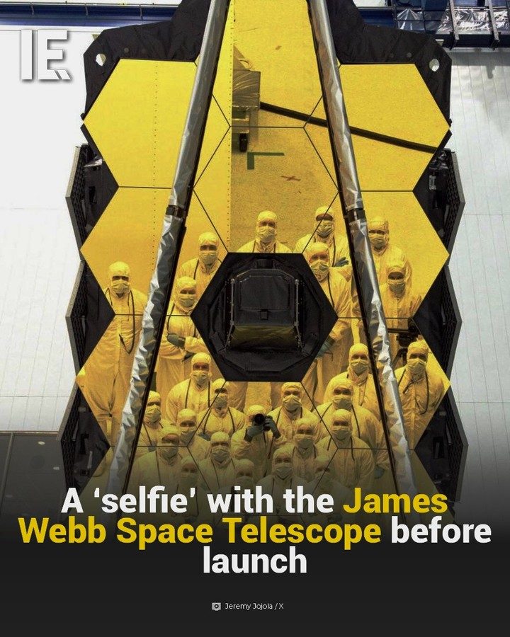 The process of capturing the James Webb Space Telescope's historic selfie