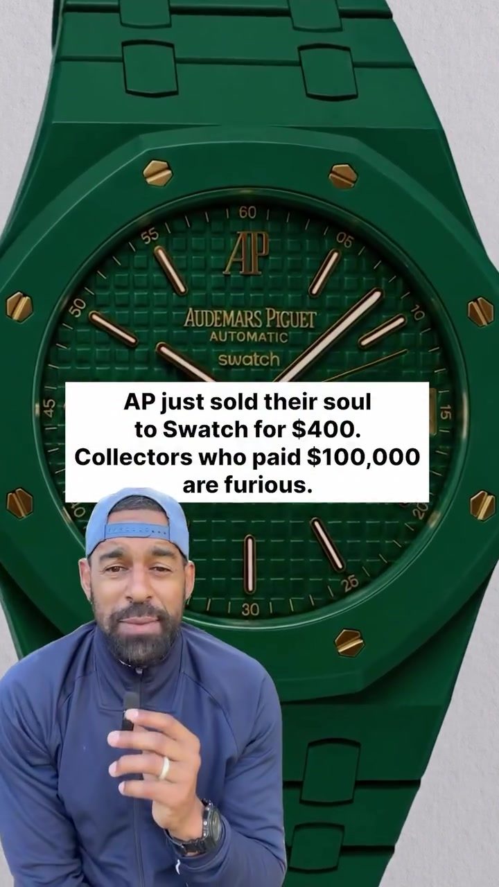 Audemars Piguet Sells Luxury Icon for $400 Amid Swatch Partnership
