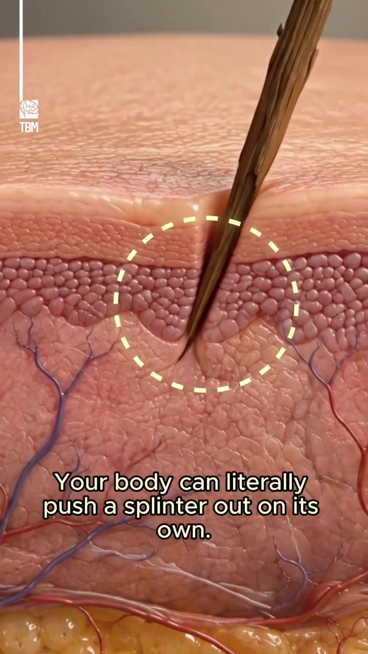 The Body's Amazing Process of Splinter Removal