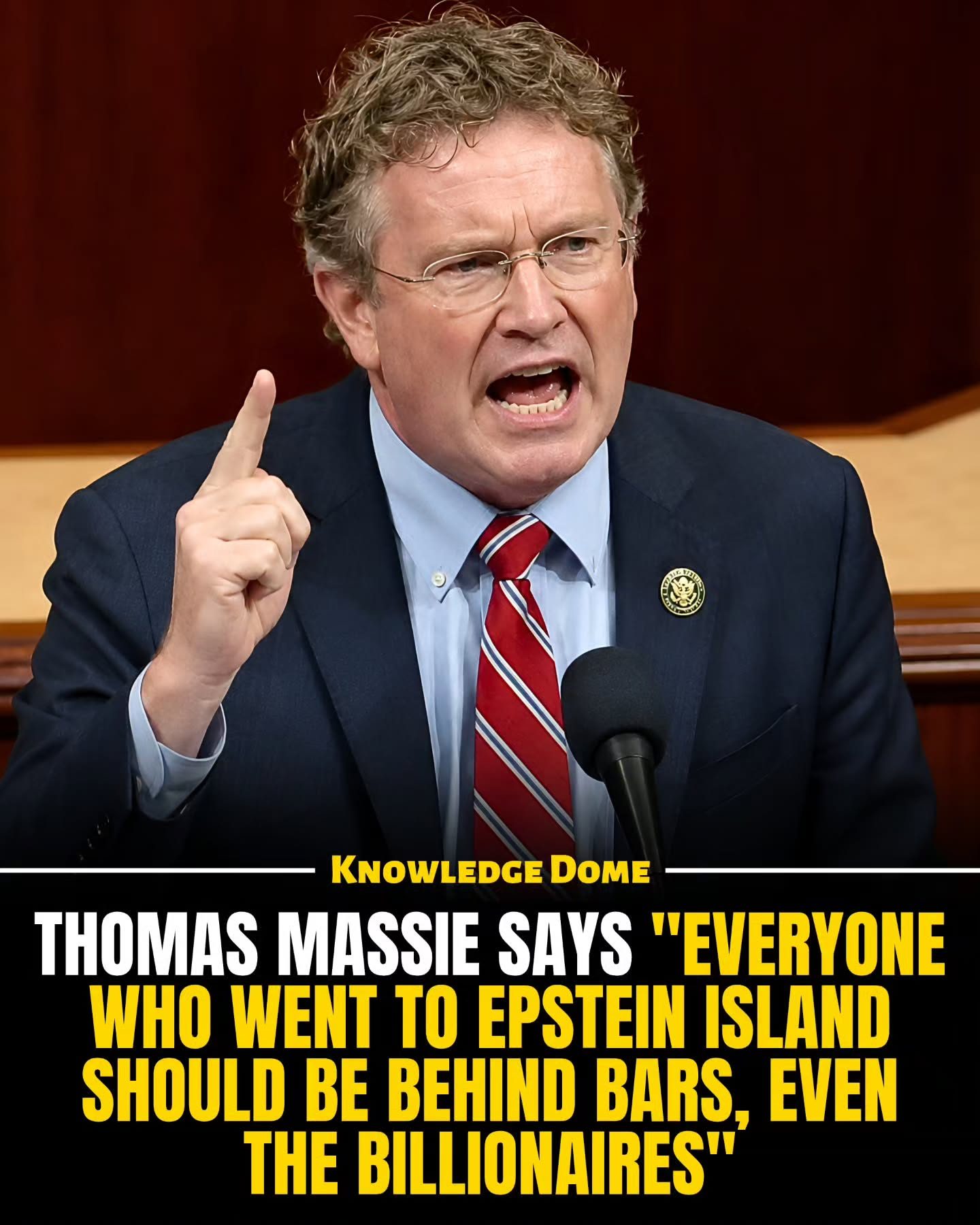 Massie Demands Justice for Epstein Island Visitors