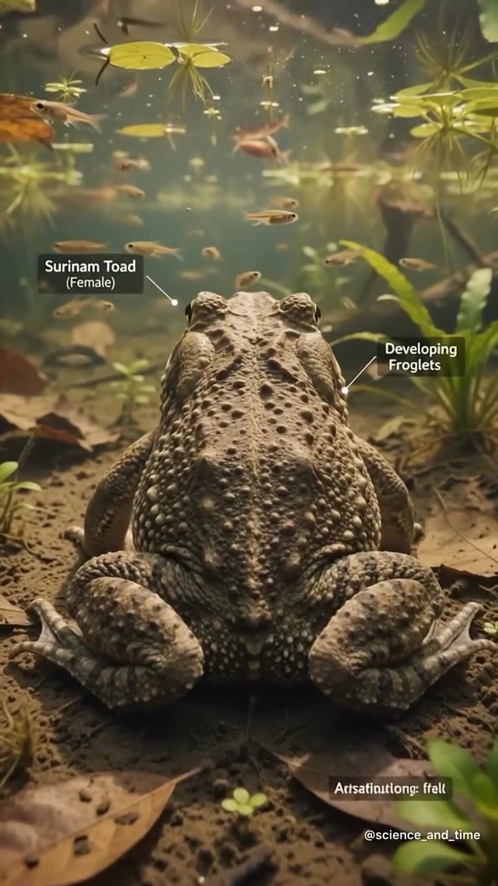 Discovering the Unique Reproduction of Surinam Toads