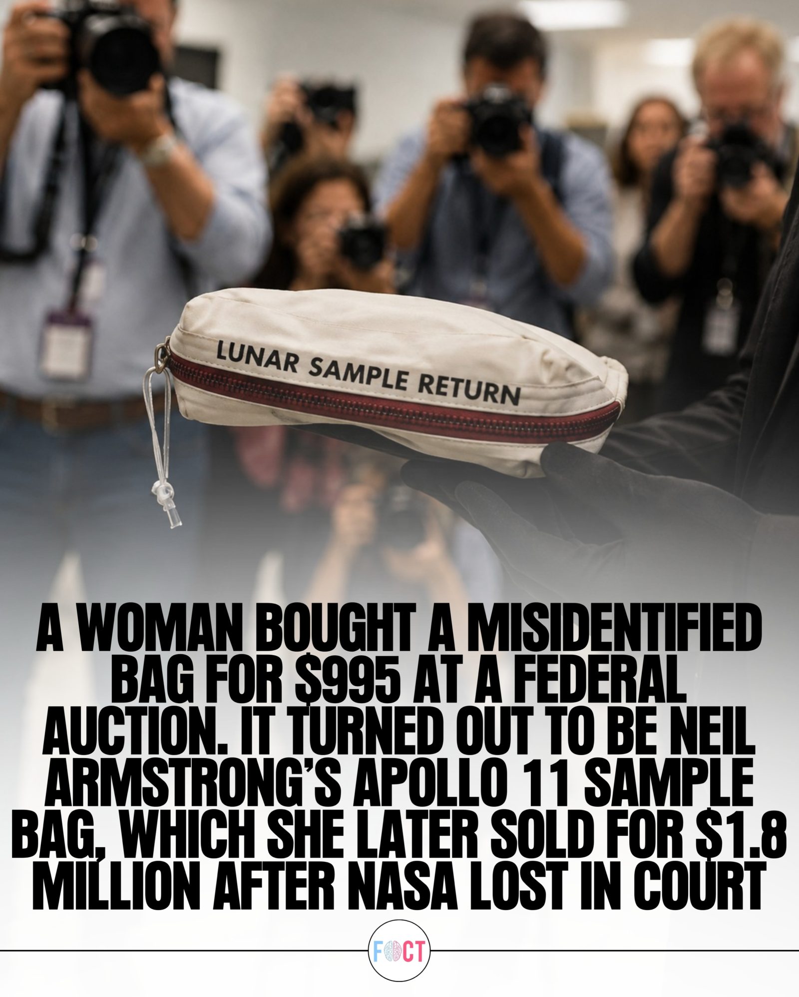 The Apollo 11 Bag's Incredible Journey From $995 Auction to $1.8 Million