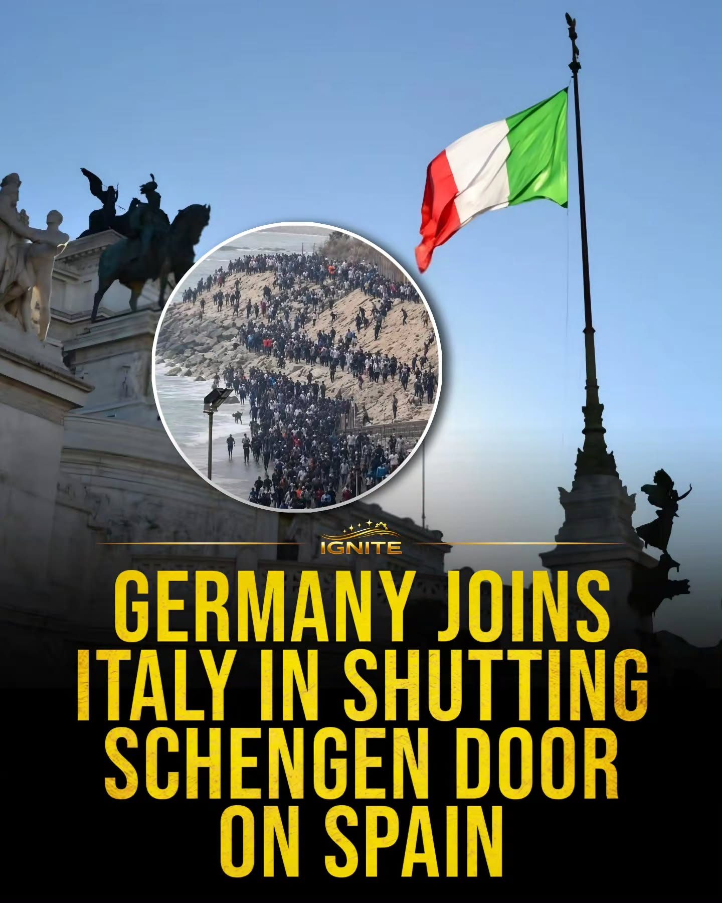 Germany and Italy's Joint Action on Schengen Border