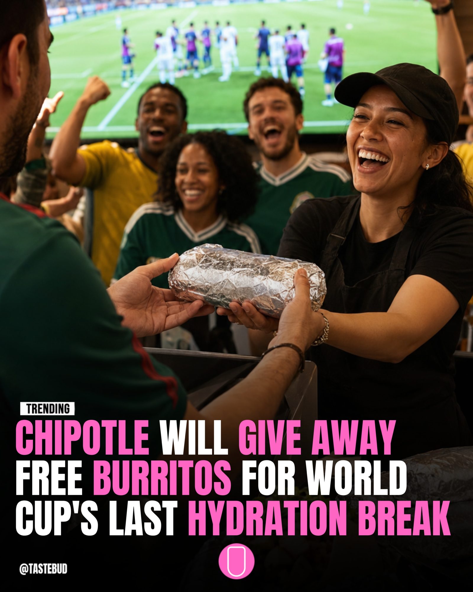 Chipotle's World Cup Burrito Giveaway: 100,000 Free Burritos