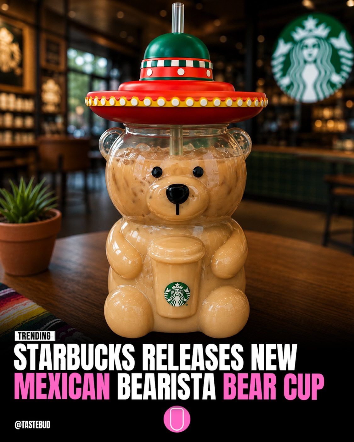 Starbucks Mexican Bearista Bear Cup: A New Collectible