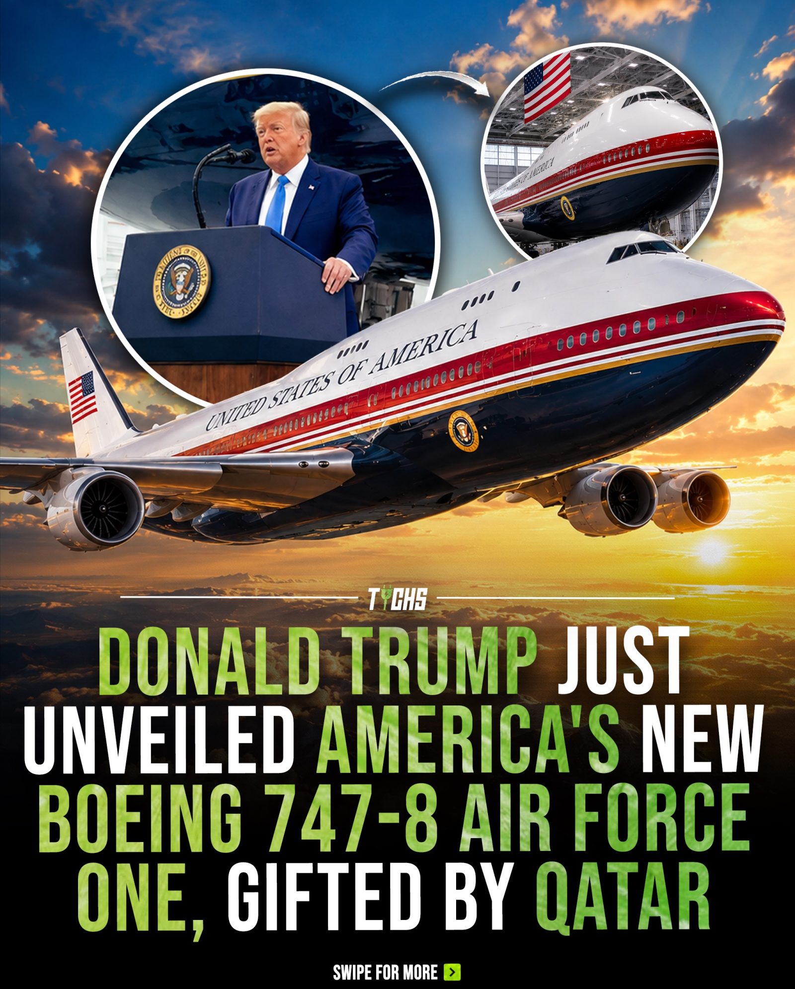 The Trump Redesign of America’s New Interim Air Force One